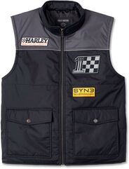 Harley-Davidson Vest-Woven, Black Beauty | 97410-24VM