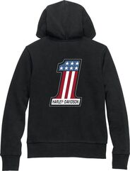 Harley-Davidson Hoodie-Knit, Black Beauty 2 | 99095-22VW