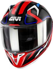 GIVI / ジビ 50.8 RACER, White / Red / Black, Size XS | H508FRCWR54