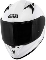 GIVI / ジビ Full face helmet 50.7 SOLID COLOR White, Size 54/XS | H507BB91054