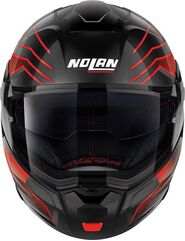 Nolan / ノーラン モジュラー ヘルメット N90-3 06 COMEBACK N-CO, Black Red, Size S | N9Z0006630445