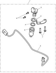 TRIUMPH / トライアンフ Bracket Aux Power Socket | T9820061