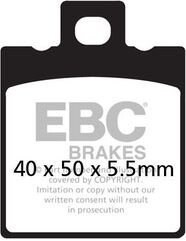 EBCブレーキ UK製ケブラー オーガニックFAシリーズ ブレーキパッド フロント左側用 | FA047/2