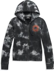 Harley-Davidson Tie Dye Logo Pullover Hoodie For Women | 96471-21VW