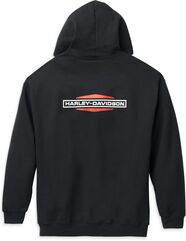 Harley-Davidson Hoodie-Knit, Black Beauty | 99118-22VM