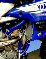 サムコスポーツ / Samco Sport Yamaha WR 250 F 2020 - 2021 4 ピース OEM リプレイスメント シリコンラジエーター クーラントホースキット | YAM-91-BU