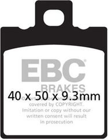 EBCブレーキ UK製ケブラー オーガニックFAシリーズ ブレーキパッド リア左側用 | FA047/3