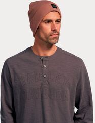 Harley-Davidson Henley-Knit, Blackened Pearl | 96088-23VM
