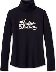 Harley-Davidson Turtleneck-Knit, Black Beauty | 96261-24VW