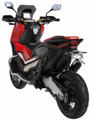 Ermax / アルマックス hugger arriere (+ engine cover of chain en aluminum anodized 2 parts ) for X-ADV 2017-2019, satin black 2017/2019(mat gunpowder black metallic [nh436] ) | 7301S86-47