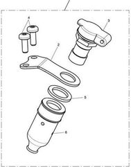 TRIUMPH / トライアンフ Bracket Auxiliary Power So | T9938260