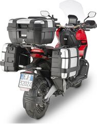GIVI / ジビ Windscreen for Honda X-ADV, color clear, dim. HxW 65x40 cm, 13 cm higher than oe | D1156ST