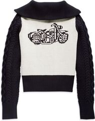 Harley-Davidson Sweater-Knit, Colorblock-Design | 96423-23VW