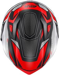 GIVI / ジビ 50.8 BRAVE, Matt Black / Titanium / Red, Size XXL | H508FBVBR63