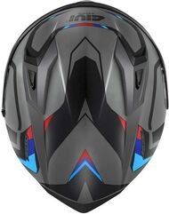 GIVI / ジビ Full face helmet 50.8 MACH1 Matte Grey/Black/Red, Size 60/L | H508FMHGR60