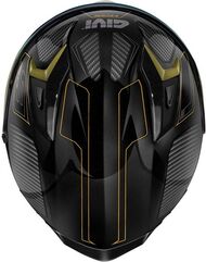 GIVI / ジビ Full face helmet 50.9 ENIGMA Black/Titanium/Gold, Size 54/XS | H509FNGBD54