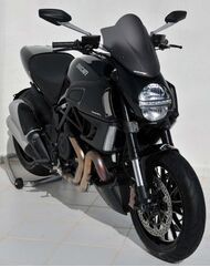 Ermax / アルマックス nose screen (39cm double bubble ) for DIAVEL 2011-2013 light brown | 060702023
