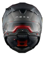 NEXX Street Helmet X.WST3 FLUENCE GREY.RED MT, Size: XXS | 01XS302426897