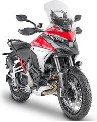 GIVI / ジビ Screen for Ducati Multistrada V4, color clear, dim. HxW 50 x 38 cm, 8 cm higher than oem screen | D7413ST