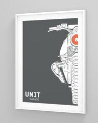 Unit Garage / ユニットガレージ Poster D | COD. U046