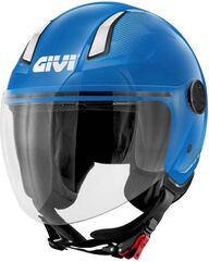 GIVI / ジビ Jet helmet 11.7 SOLID COLOR Matte Light Blue, Size 61/XXL | H117BB50861