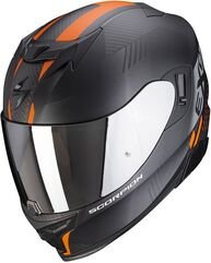 Scorpion / スコーピオン Exo フルフェイスヘルメット 520 Air Laten ブラックオレンジ | 72-358-168