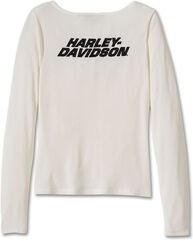 Harley-Davidson Top-Knit, Cloud Dancer | 96274-24VW