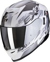 Scorpion / スコーピオン Exo フルフェイスヘルメット 520 Air Cover ホワイト シルバー | 72-355-65