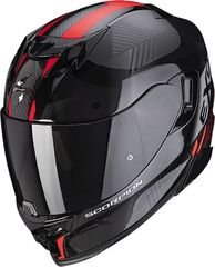 Scorpion / スコーピオン Exo フルフェイスヘルメット 520 Air Laten ブラックレッド | 72-358-24