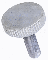 Kedo Idle Adjusting Screw, M5 (Metric Fine Pitch Thread), Knurled Head, Zinc Plated | 27563RP