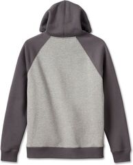 Harley-Davidson Hoodie-Knit, Colorblock-Design-Grey Heather | 96522-23VM