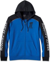 Harley-Davidson Hoodie-Knit, True Blue | 96024-24VM