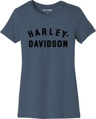 Harley-Davidson Tee-Knit, Dusty Blue | 96437-23VW