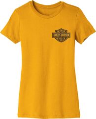 Harley-Davidson Tee-Knit, Radiant Yellow | 96639-22VW