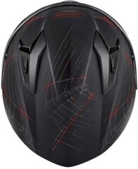 GIVI / ジビ Full face helmet 50.7 PHOBIA Matte Black/Red, Size 56/S | H507FPHBR56