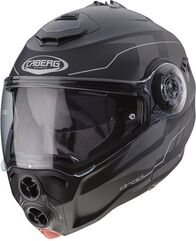 Caberg (カバーグ) DROID BLAZE フリップアップ ヘルメット マットブラック/アンスラサイト