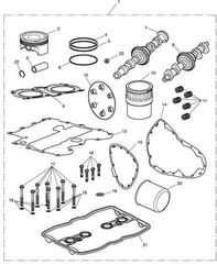 TRIUMPH / トライアンフ Piston Ring 2nd Compressio | T1120025