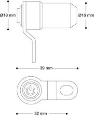 BARRACUDA / バラクーダ SWITCH BUTTON | N9002