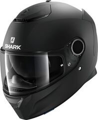 Shark / シャーク フルフェイスヘルメット SPARTAN 1.2 BLANK Mat ブラックマット/KMA | HE3432KMA
