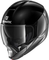 Shark / シャーク モジュラーヘルメット EVOJET DUAL BLANK アンスラサイト ブラック アンスラサイト/AKA | HE8805AKA