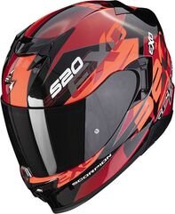 Scorpion / スコーピオン Exo 520 Evo Air Cover Black Red XS | 172-355-24-02