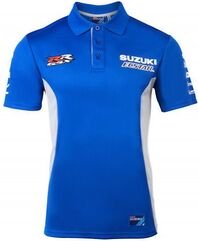 Suzuki / スズキ MotoGP 2020 チーム ポロシャツ メンズ スポーツファブリック, Size M | 990F0-M0PSP-00S