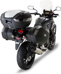 GIVI / ジビ Windscreen for Honda CB500X 13-18, color clear, dim. HxW 49x35 cm, 19 cm higher than oe | D1121ST