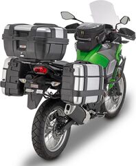 GIVI / ジビ Windscreen for Kawasaki Versys-X 300 color clear, dim. HxW 48x40 cm, 14 cm higher than oe | D4121ST