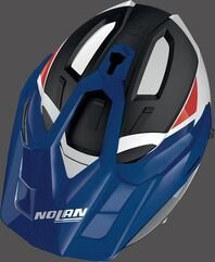 Nolan / ノーラン フルフェイス ヘルメット N70-2 X STUNNER N-COM, Blue White, Size XS | N7X0008990537