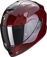Scorpion / スコーピオン Exo フルフェイスヘルメット Exo-1400 Carbon Air ソリッドレッド | 14-261-01