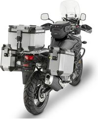 GIVI / ジビ Airflow Sliding Windscreen for Suzuki DL 650 V-Strom 17-, HxW max 43x50 cm, 12 cm sliding, fits oe headlight fairing | AF3112