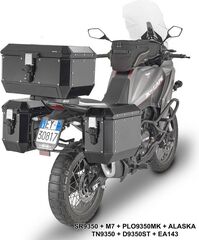 Givi / ジビ ウインドスクリーン Moto Morini X-Cape 649 クリア dim. HxW 62 x 43 cm | D9350ST