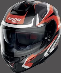 Nolan / ノーラン フルフェイス ヘルメット N80-8 RUMBLE N-COM, Red, Size L | N880005780591