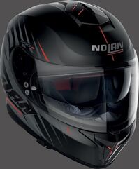 Nolan / ノーラン フルフェイス ヘルメット N80-8 KOSMOS N-COM, Black Matt, Size XS | N880005840637